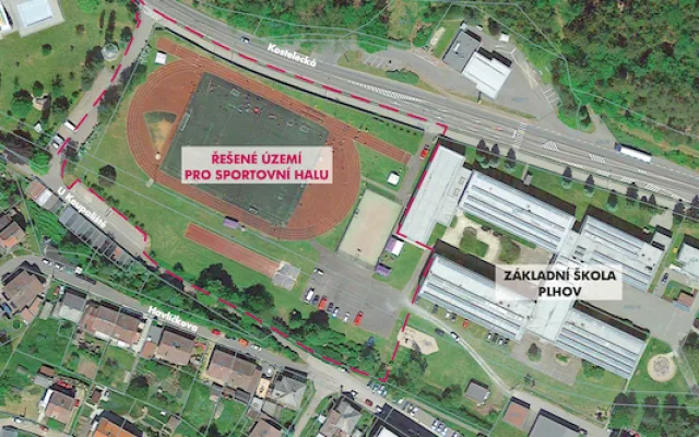 Nástudie moderního studie moderního sportovištězvažuje moderní multifunkční sportovní halu. V následujících dvou letech se ji ale nedočká