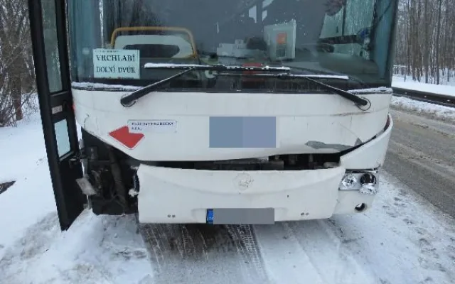 Na Trutnovsku do silnice vběhli koně. Způsobili nehodu dvou autobusů a dvou osobáků