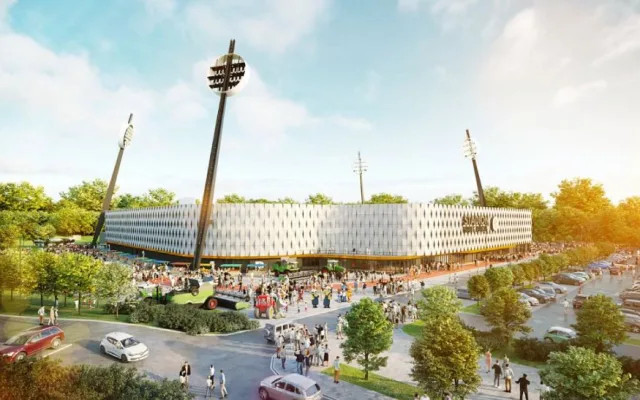 Radnice může podepsat smlouvu na nový fotbalový stadion. ÚOHS zastavil správní řízení v tendru