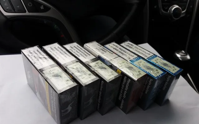 Celníci v regionu provedli kontrolu. Zajistili 16 tisíc cigaret bez povinného kolku