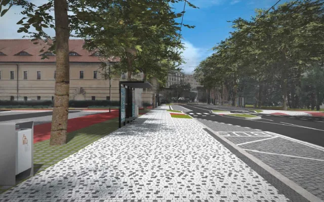 Špunt Hradce Králové dostane novou podobu. Město předělá křižovatku Fortna