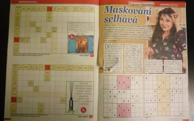 Pokusil se do vězení propašovat drogy v časopise s křížovkami. Tajenku nakonec vyluštila vězeňská služba