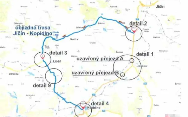 Opravy komunikace v Pilníkově finišují. Úplná uzavírka platí v obci Jičíněves