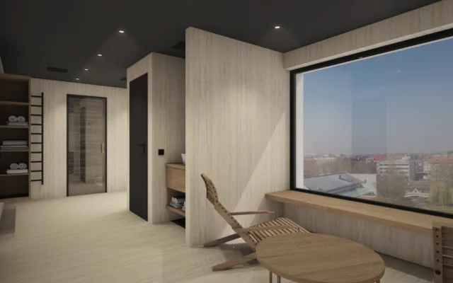 Nový hotel u Aldisu v Hradci Králové přivítá první hosty už letos v dubnu