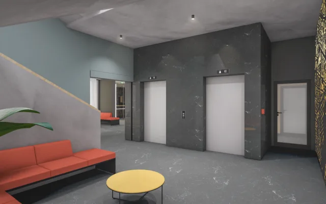 Nový hotel u Aldisu v Hradci Králové přivítá první hosty už letos v dubnu