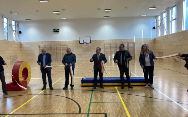 Sportovní hala Pouchov je hotová. Ode dneška slouží veřejnosti