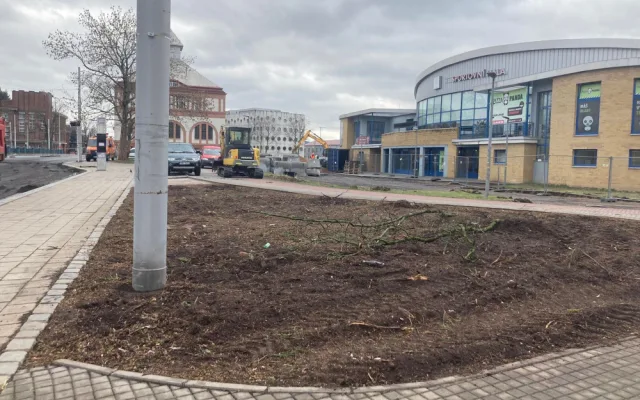 Jak vypadá uzavřená Fortna? Podívejte se na křižovatku pár dní po zahájení rekonstrukce