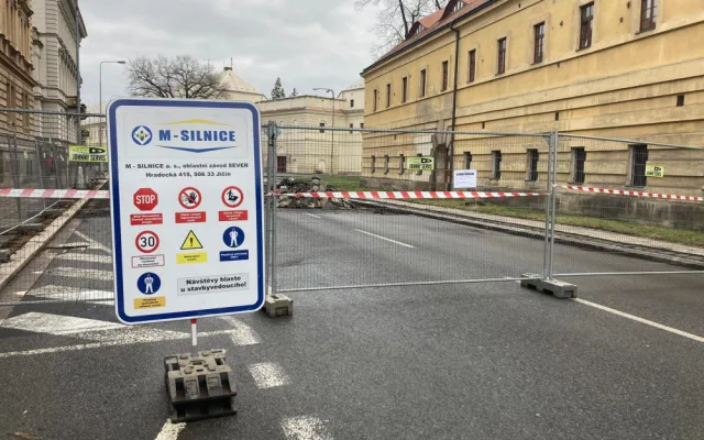 Jak vypadá uzavřená Fortna? Podívejte se na křižovatku pár dní po zahájení rekonstrukce