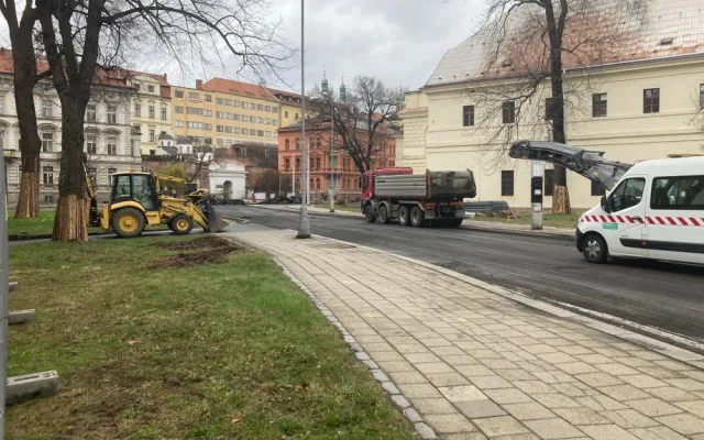 Jak vypadá uzavřená Fortna? Podívejte se na křižovatku pár dní po zahájení rekonstrukce