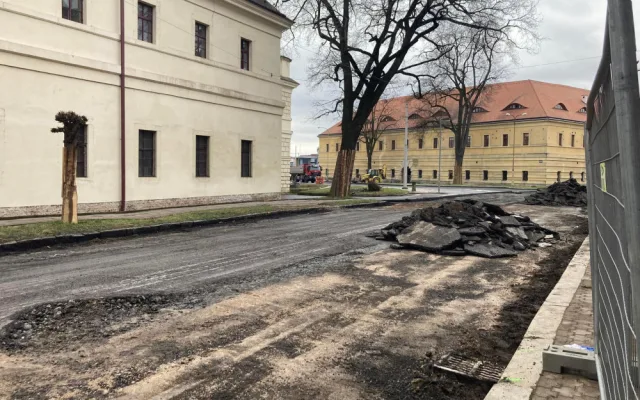 Jak vypadá uzavřená Fortna? Podívejte se na křižovatku pár dní po zahájení rekonstrukce
