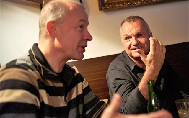 Michal Čimera s Jožo Rážem