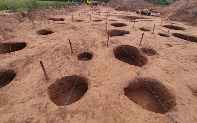 Archelogický průzkum na obchvatu Jaroměře