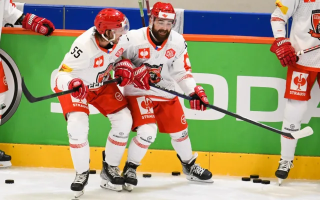 Hokejisté Hradce Králové vyhráli v Berlíně 7:3 a jsou v play off Ligy