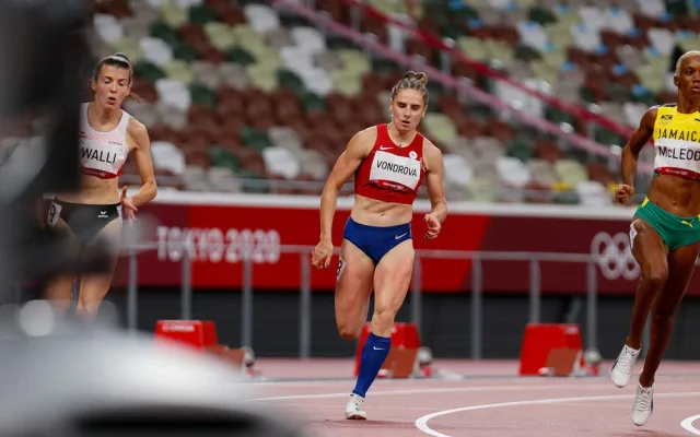 Lada Vondrová na olympijských hrách v Tokiu