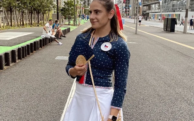 Lada Vondrová na olympijských hrách v Tokiu