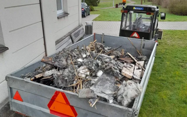 V Borohrádku na Rychnovsku hořela půda městského úřadu