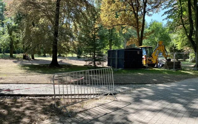 OBRAZEM: Hořice revitalizují Smetanovy sady. První etapa vyjde na tři miliony