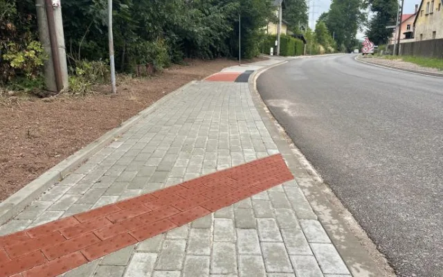 Opravená Polská ulice