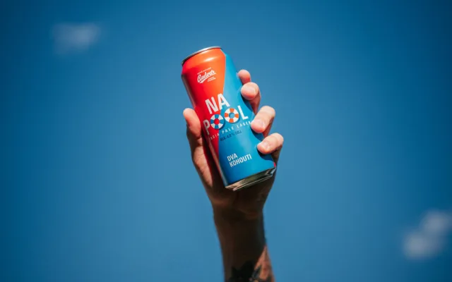 Dva pivovary, jedno pivo. Budějovický Budvar představil letní limitku Na Pool uvařenou s minipivovarem Dva kohouti