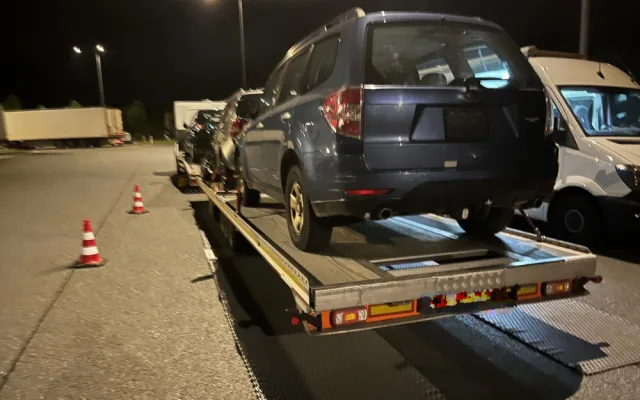 Policie se zaměřila na řidiče kamionů a dodávek. Dopadla notorického porušovače pravidel