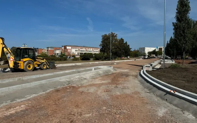 Práce na hradecké Miletě pokračují podle plánu. Chystá se zprovoznění nového úseku