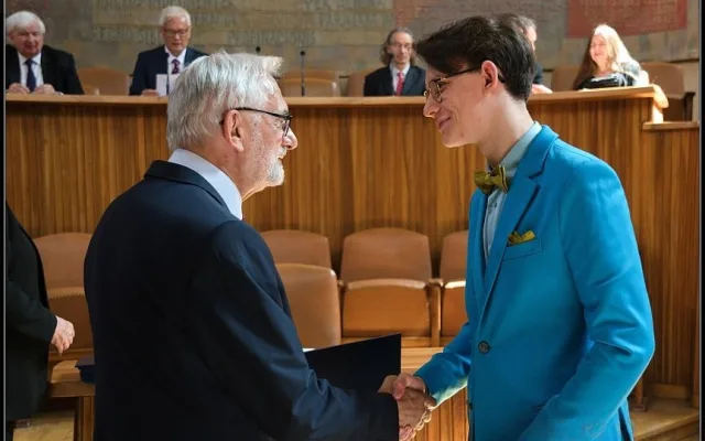 Nový TECH talent roku Tomáš Čermák sbírá ocenění i ve světě. Fyzika je jeho životem. Foto Zdeněk Tichý