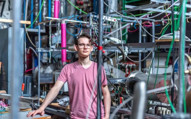 Nový TECH talent roku Tomáš Čermák sbírá ocenění i ve světě. Fyzika je jeho životem. Foto Jana Plavec
