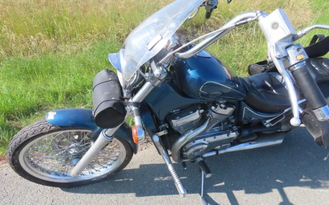 Tragická nehoda u Chlumce nad Cidlinou. O život přišel motorkář