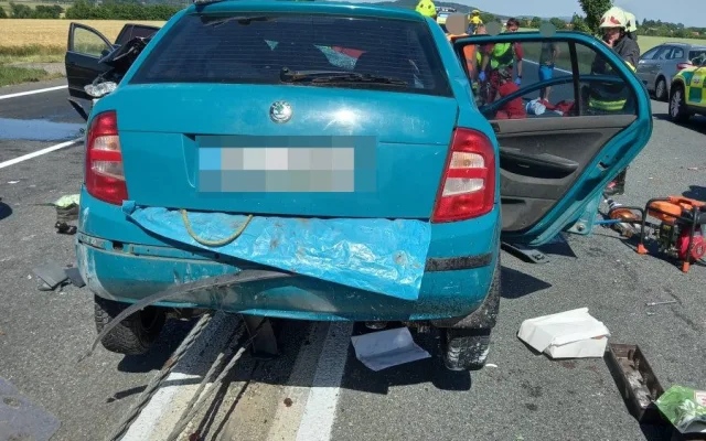Při tragické srážce u Jičína zemřel otec dvouletého Tomáška. Přátelé mu uspořádali sbírku