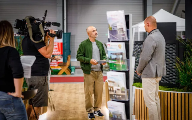 Z veletrhu do televize: LAMARK ukázal, jak se tvoří trendy moderního bydlení