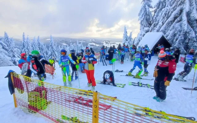 Mladé lyžařské naděje si to v Říčkách rozdají v rámci dalšího Skiinterkriteria