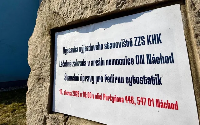 základní kámen ZZS Náchod