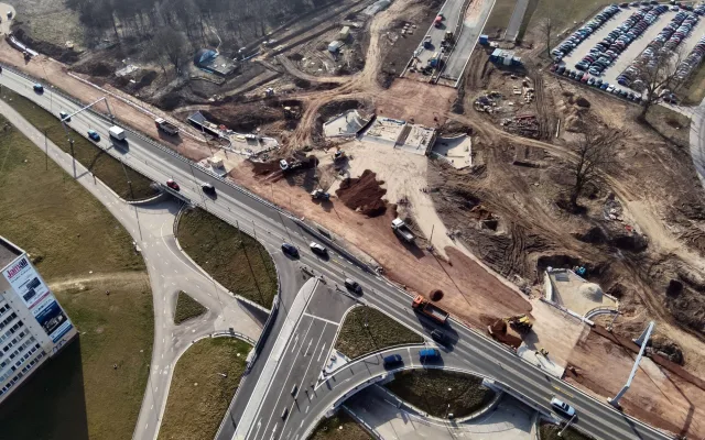 Rekonstrukce hradecké křižovatky Mileta se dostává do finální fáze