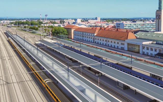 Železniční uzel se dočká kompletní modernizace. Hotovo by mělo být v roce 2031.