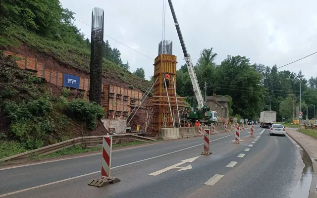 Stavba obchvatu Náchoda zkomplikuje dopravu. Uzavře se cesta na Broumov