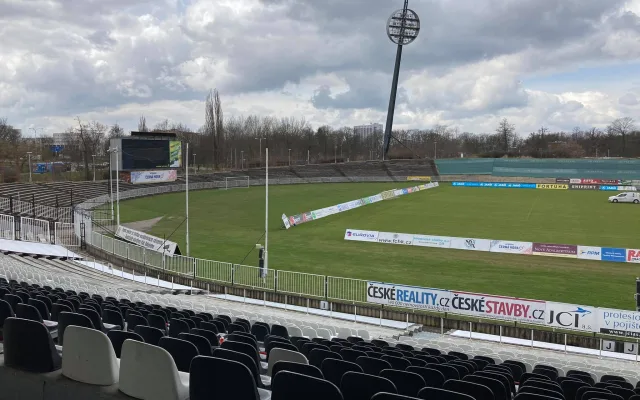 Starý fotbalový stadion v Hradci Králové