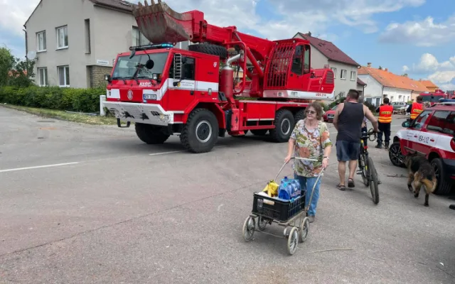 Následky řádění tornáda na Břeclavsku a Hodonínsku