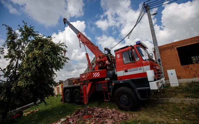 První víkend hradeckých hasičů na jižní Moravě