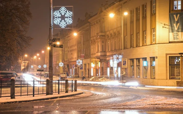 Vánočně osvícený Hradec Králové 2021 | foto: Zdeněk Puš
