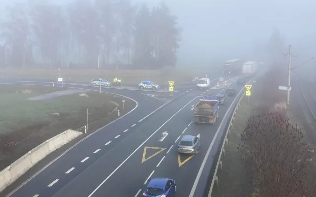 Nová část dálnice D11 z Hradce Králové do Jaroměře