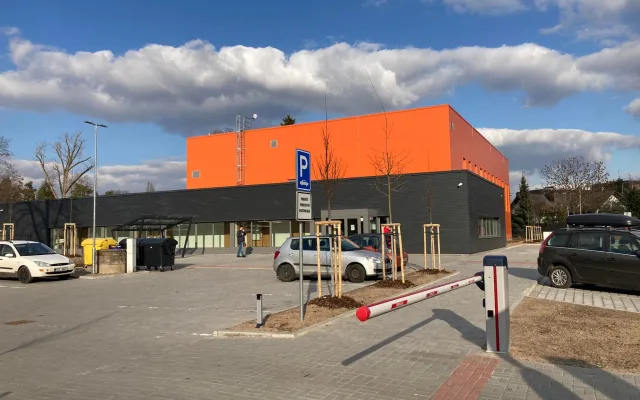 Nová sportovní hala na Pouchově v Hradci Králové