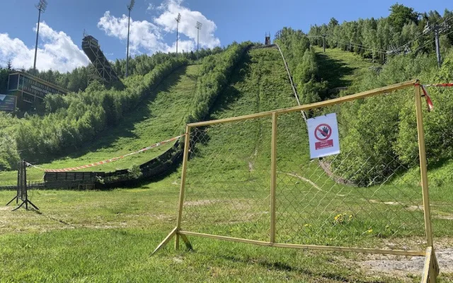 Skokanský areál v Harrachově