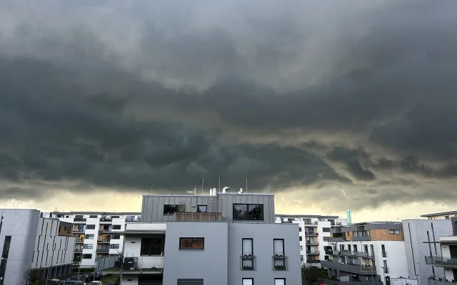 Noční bouře v hradeckém kraji lámala stromy, 1700 domácností je bez proudu