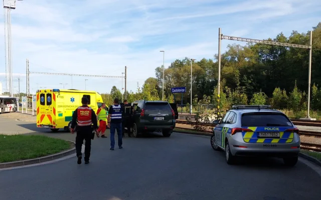Včasné oznámení zachránilo život. Dívku v tísni našli v houští u trati