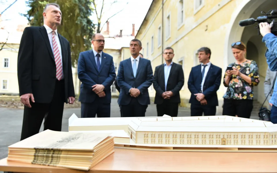 Andrej Babiš v Josefově