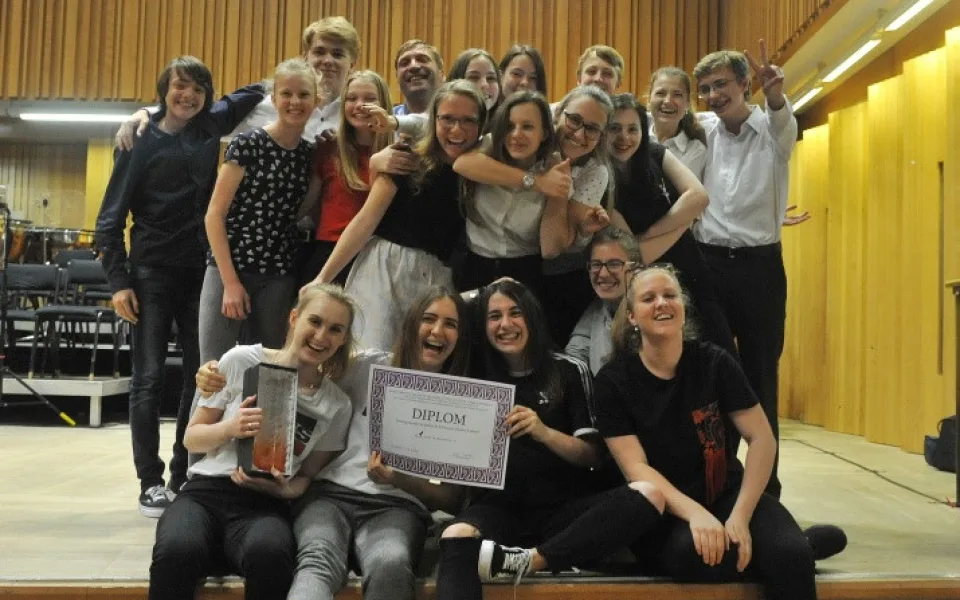Smiling String Orchestra ze ZUŠ Střezina