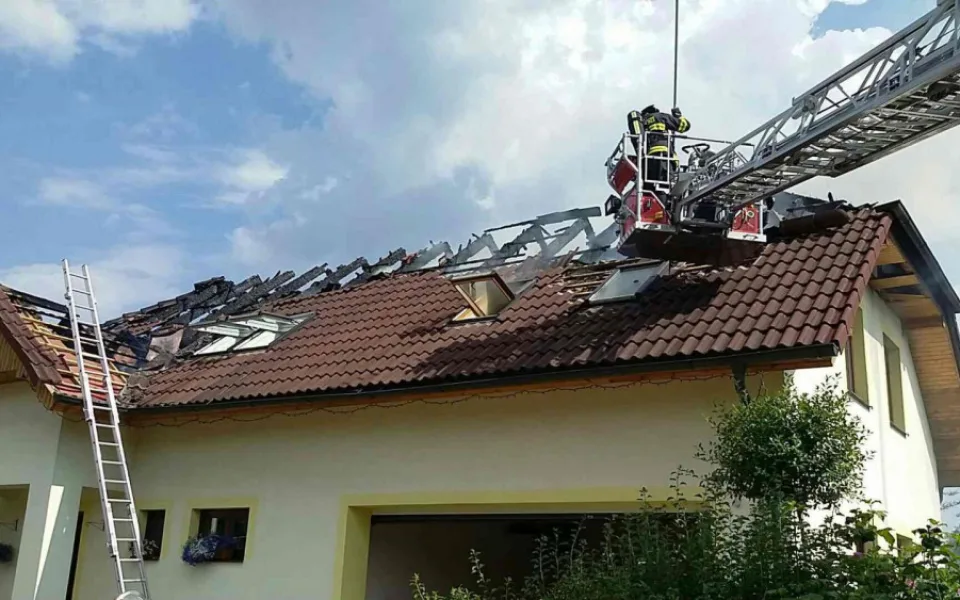 Požár v Býšti
