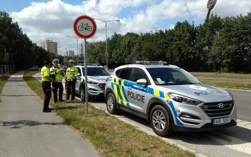 Kontrolující policisté