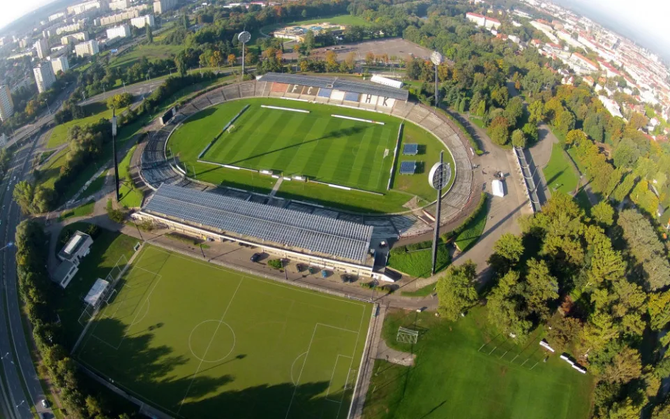 Fotbalový stadion FC Hradec Králové