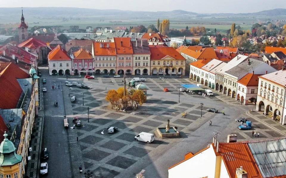 Valdštejnovo náměstí v Jičíně